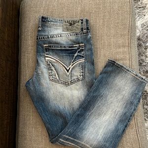 Like New Men’s Salvage jeans by Buckle